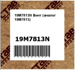 19M7813N Винт (аналог 19M7813)