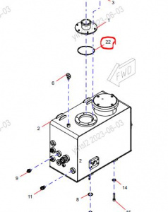 A210609000174 уплотнительное кольцо / O-ring
