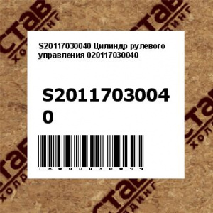 S20117030040 Цилиндр рулевого управления 020117030040