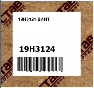 19H3124 ВИНТ