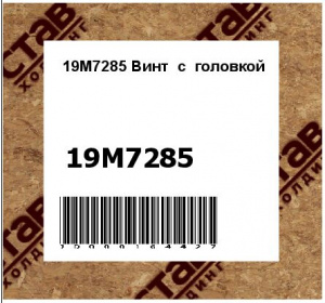 Винт с головкой