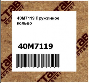 40M7119 Пружинное  кольцо