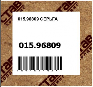 015.96809 СЕРЬГА