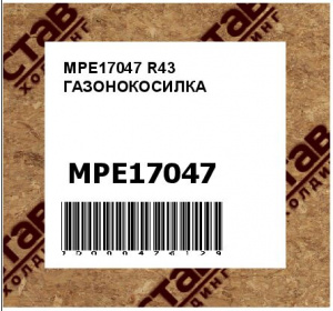 MPE17047 R43 ГАЗОНОКОСИЛКА