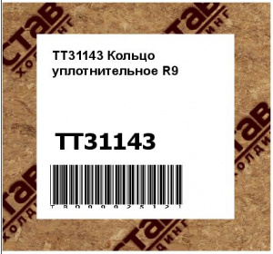 TT31143 Кольцо уплотнительное R9