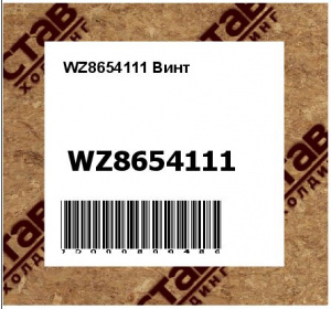 WZ8654111 Винт