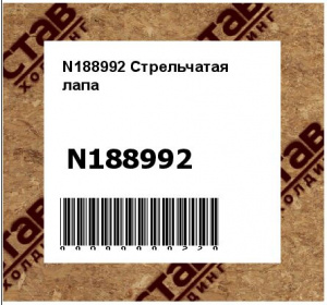 N188992 Стрельчатая  лапа