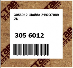 3056012 Шайба 21/SO7089 ZN