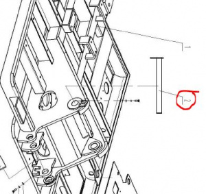 60100012035 Базовый шпиндель стрелы / Boom base spindle