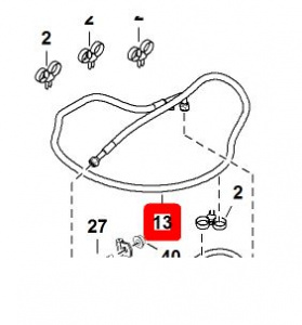 Шланг кондиционера / HOSE