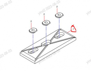 STH004733181 Скользящий блок / Sliding block