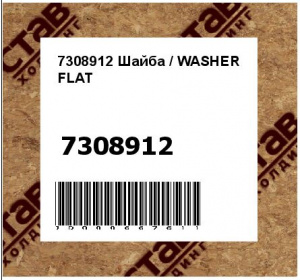 7308912 Шайба / WASHER FLAT