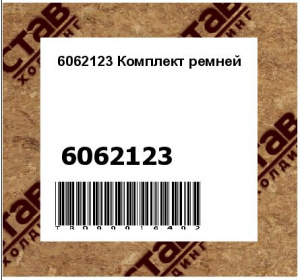 6062123 Комплект ремней