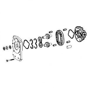 AH227026 Комплект  уплотнений