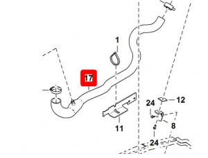 Шланг радиатора / HOSE, RADIATOR