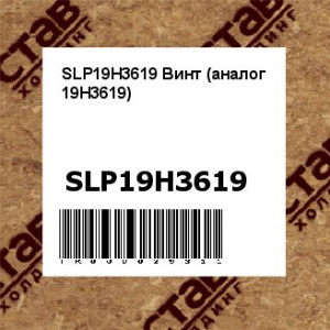 SLP19H3619 Винт (аналог 19H3619)