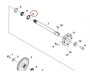 6658228 Сальник / SEAL