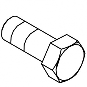 19H2898 Винт  с  головкой