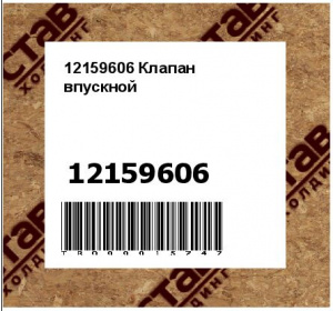 12159606 Клапан впускной