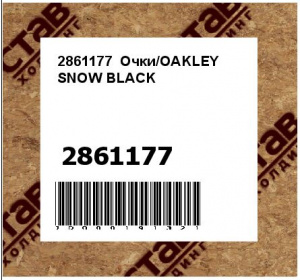 Очки/OAKLEY SNOW BLACK