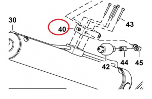 Клапан / VALVE COUNTERBALANCE