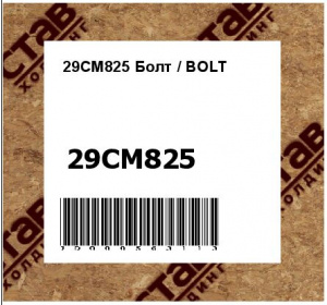 29CM825 Болт / BOLT