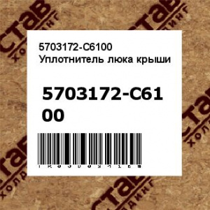 5703172-C6100 Уплотнитель люка крыши