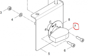 60400009864 Ручной выключатель питания / Power hand switch