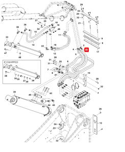 7156121 Шланг / HOSE