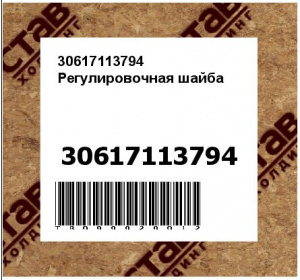 30617113794 Регулировочная шайба