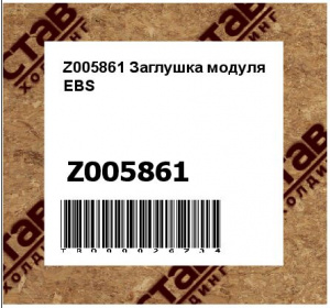 Z005861 Заглушка модуля EBS