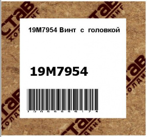 19M7954 Винт  с  головкой