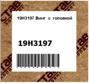 Винт с головкой