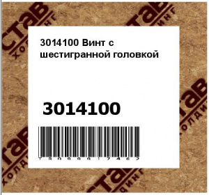 3014100 Винт с шестигранной головкой 