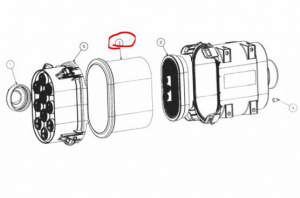 60218754 Воздушный фильтр первичный SANY