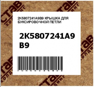 КРЫШКА ДЛЯ БУКСИРОВОЧНОЙ ПЕТЛИ