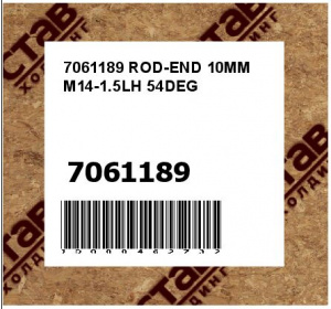 ROD-END 10MM M14-1.5LH 54DEG