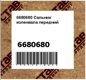 6680680 Сальник коленвала передний