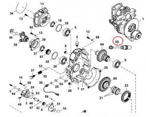 Датчик скорости / SENSOR SPEED