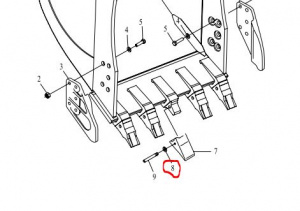 60980000061 Стопорное кольцо / Retaining ring