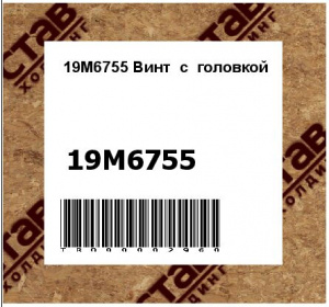 19M6755 Винт  с  головкой