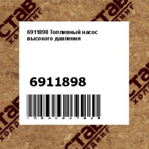 6911898 Топливный насос высокого давления