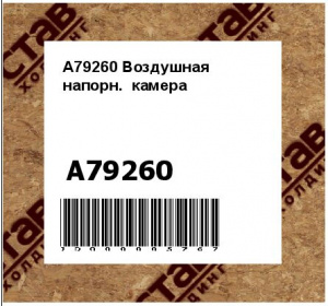 A79260 Воздушная  напорн.  камера